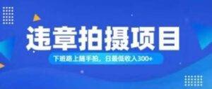 （11698期）随手拍也能赚钱？对的日入300+-安稳项目网-网上创业赚钱首码项目发布推广平台-首码网