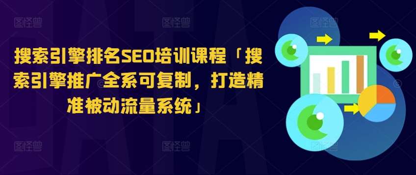 搜索引擎排名SEO培训课程「搜索引擎推广全系可复制，打造精准被动流量系统」-安稳项目网-网上创业赚钱首码项目发布推广平台-首码网