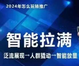 七层老徐·2024引力魔方人群智能拉满+无界推广高阶，自创全店动销玩法（更新6月）-安稳项目网-网上创业赚钱首码项目发布推广平台-首码网