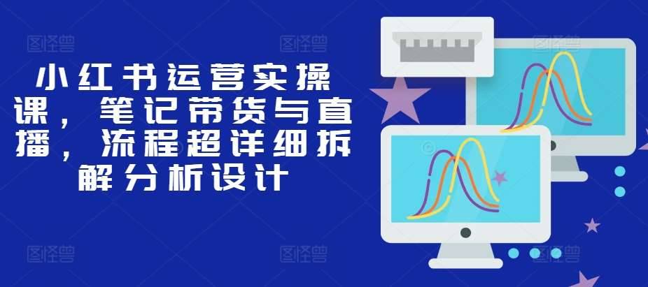 小红书运营实操课，笔记带货与直播，流程超详细拆解分析设计-安稳项目网-网上创业赚钱首码项目发布推广平台-首码网