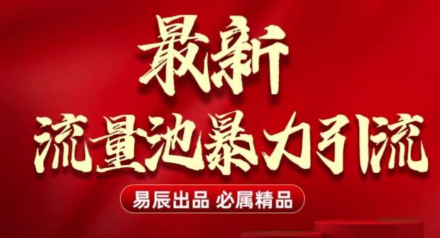 最新“流量池”无门槛暴力引流(全网首发)日引500+-安稳项目网-网上创业赚钱首码项目发布推广平台-首码网