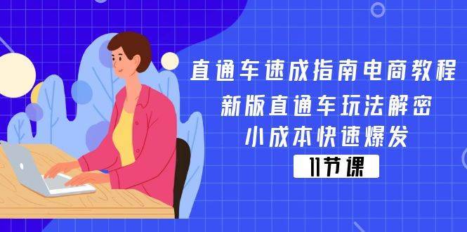 （11537期）直通车 速成指南电商教程：新版直通车玩法解密，小成本快速爆发（11节）-安稳项目网-网上创业赚钱首码项目发布推广平台-首码网