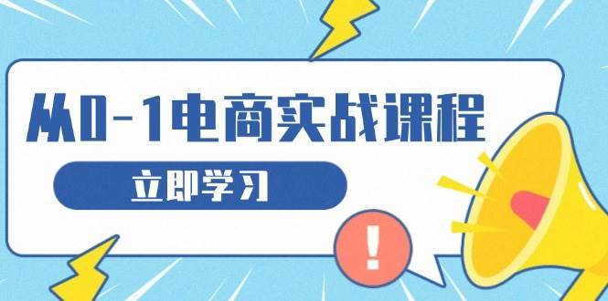 （13594期）从零做电商实战课程，教你如何获取访客、选品布局，搭建基础运营团队-安稳项目网-网上创业赚钱首码项目发布推广平台-首码网