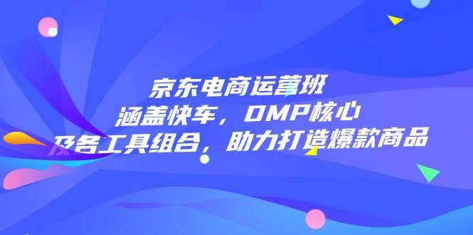 （14131期）京东电商运营班：涵盖快车，DMP核心及各工具组合，助力打造爆款商品-安稳项目网-网上创业赚钱首码项目发布推广平台-首码网